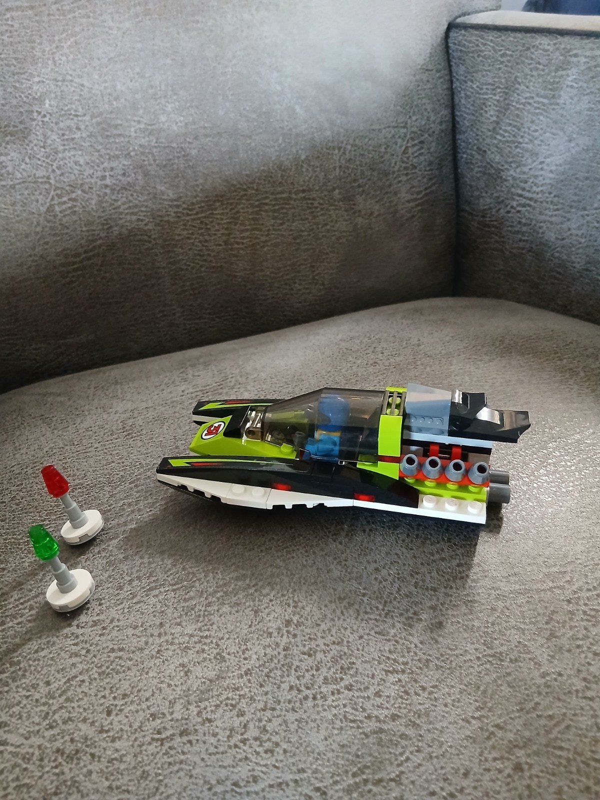 lego city boot, Ophalen of Verzenden, Zo goed als nieuw