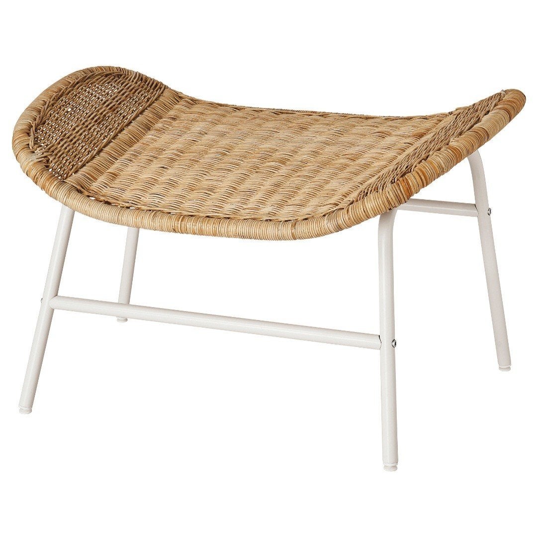 ikea kruk rattan zo goed als nieuw., Ophalen, Zo goed als nieuw, Bruin, Twee