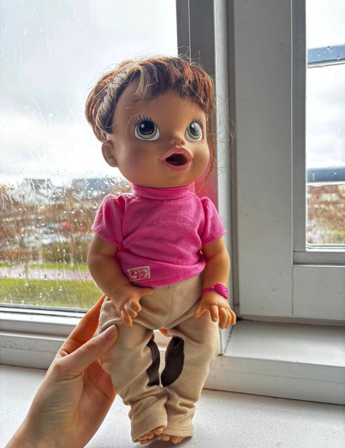 Hasbro baby 2013, Ophalen of Verzenden, Zo goed als nieuw, Pop