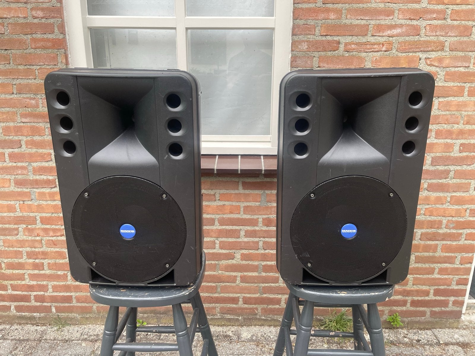 Mackie ART300A Actieve Speakers, Overige typen, Zo goed als nieuw, 120 watt of meer, Ophalen