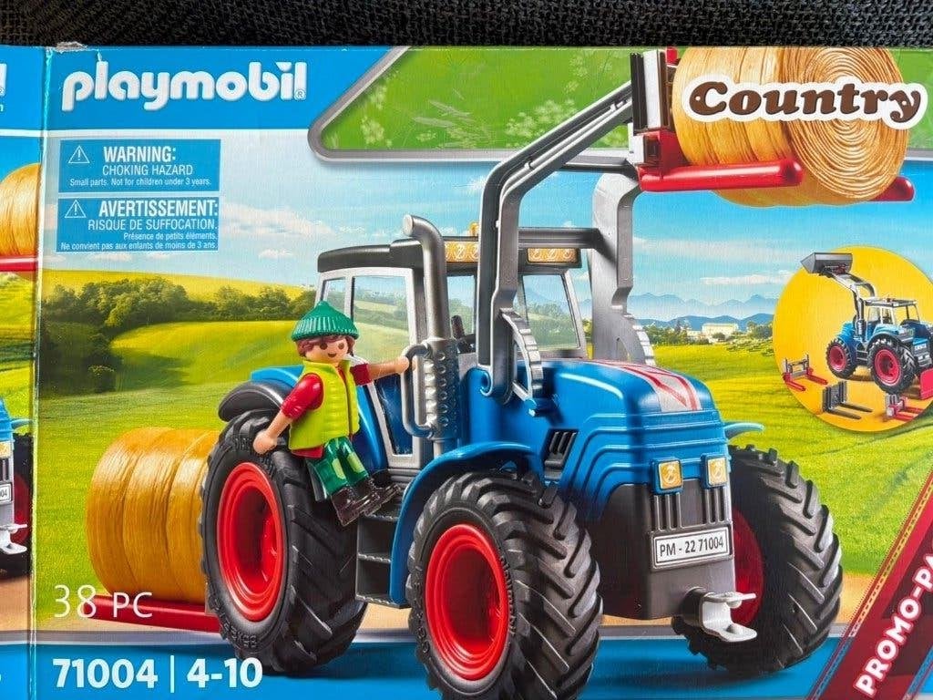 Playmobil traktor, Complete set, Voertuig, Ophalen of Verzenden, Zo goed als nieuw