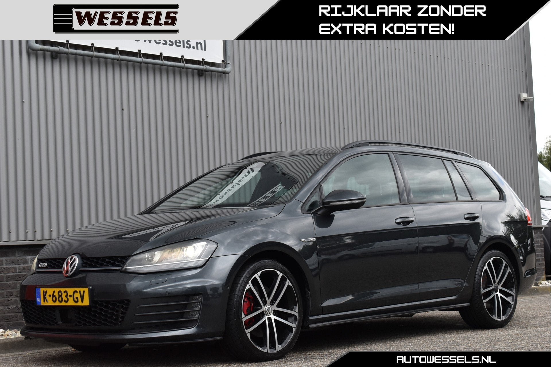 Volkswagen Golf Variant 2.0 TDI GTD Camera, Stoelverwarming,, Auto's, Gebruikt, Euro 6, 4 cilinders, Zwart