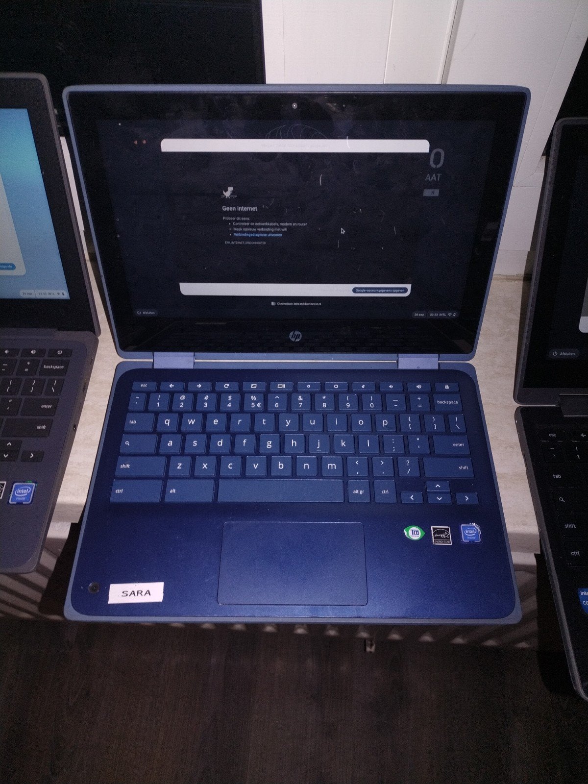 Te koop: Een selectie van HP en ASUS Chromebooks,, 4 GB of minder, 13 inch, Qwerty, HP >