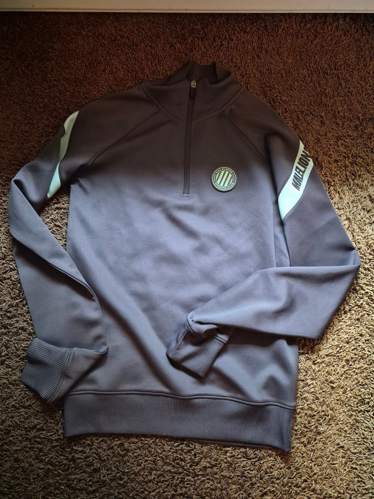 malelions maat xxs grijs/lichtblauw, Kleding | Heren, Truien en Vesten, Malelions, Ophalen of Verzenden, Zo goed als nieuw, Grijs
