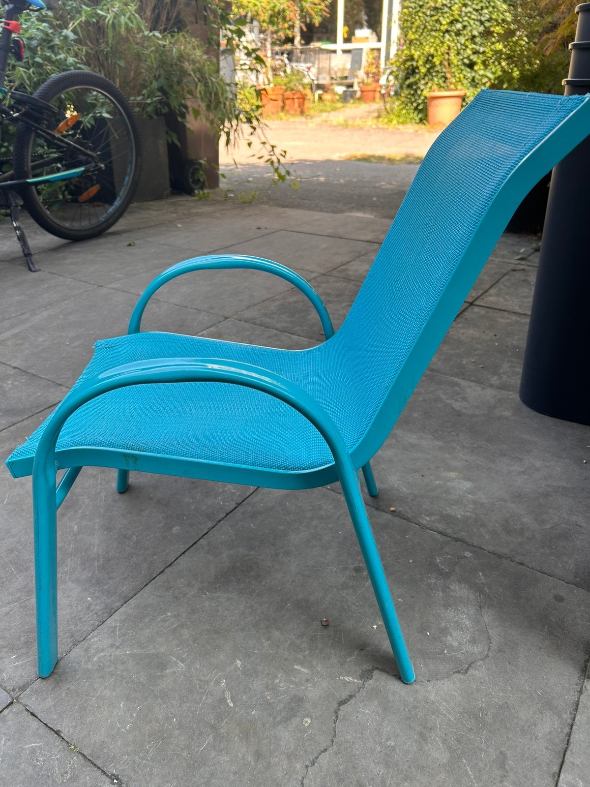 Kinder tuinstoel (58 cm hoog), Ophalen, Gebruikt, Metaal