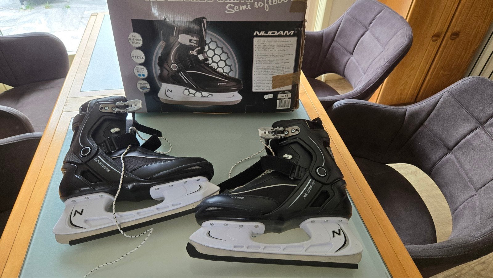 IJshockey schaatsen maat 45, Ophalen, Zo goed als nieuw, IJshockeyschaatsen, Overige merken