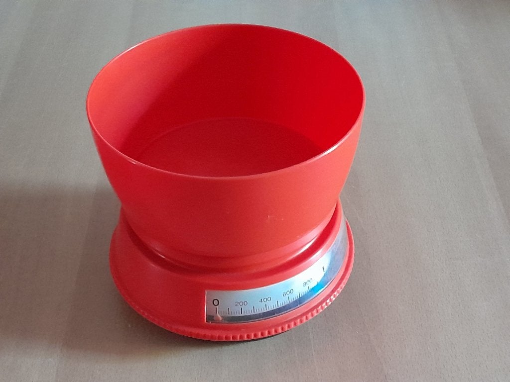 2x Vintage Soehnle Keukenweegschaal ( izgs ) retro 1970's, Huis en Inrichting, Ophalen, Zo goed als nieuw, Oranje