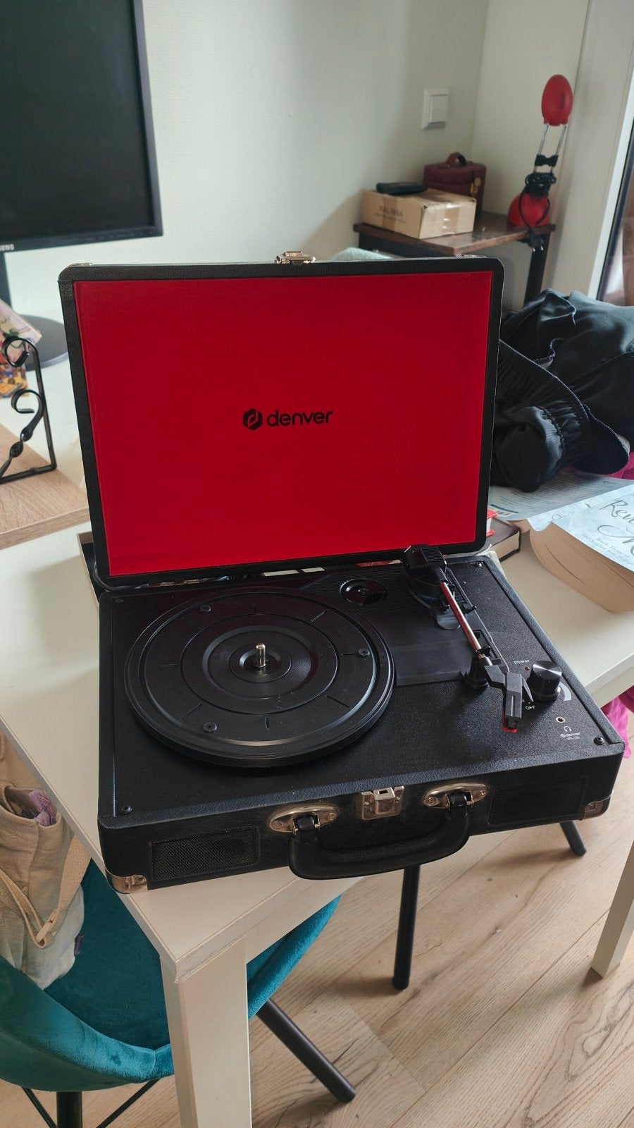 Denver VPL-120 platenspeler, Ophalen of Verzenden, Zo goed als nieuw, Overige merken
