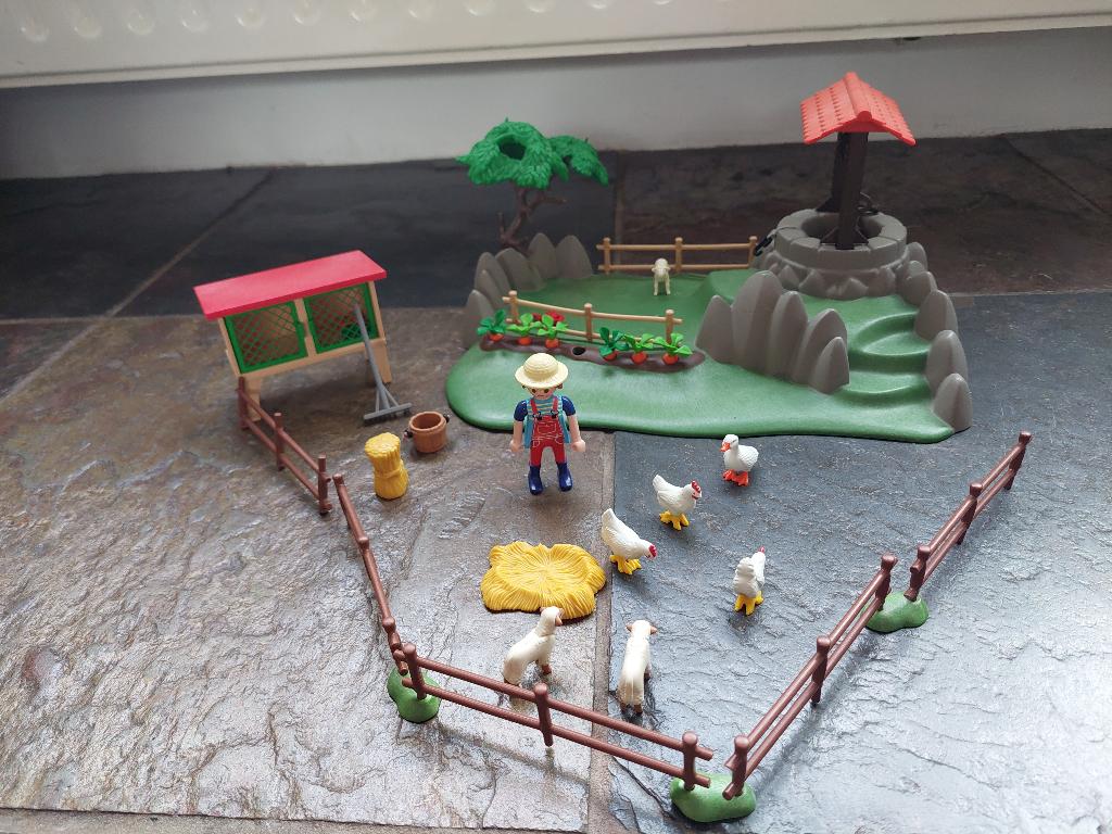 Playmobil Boerderij set, 4131 + 2x 4146 + 6133, Kinderen en Baby's, Speelgoed | Playmobil, Ophalen of Verzenden, Gebruikt, Los playmobil
