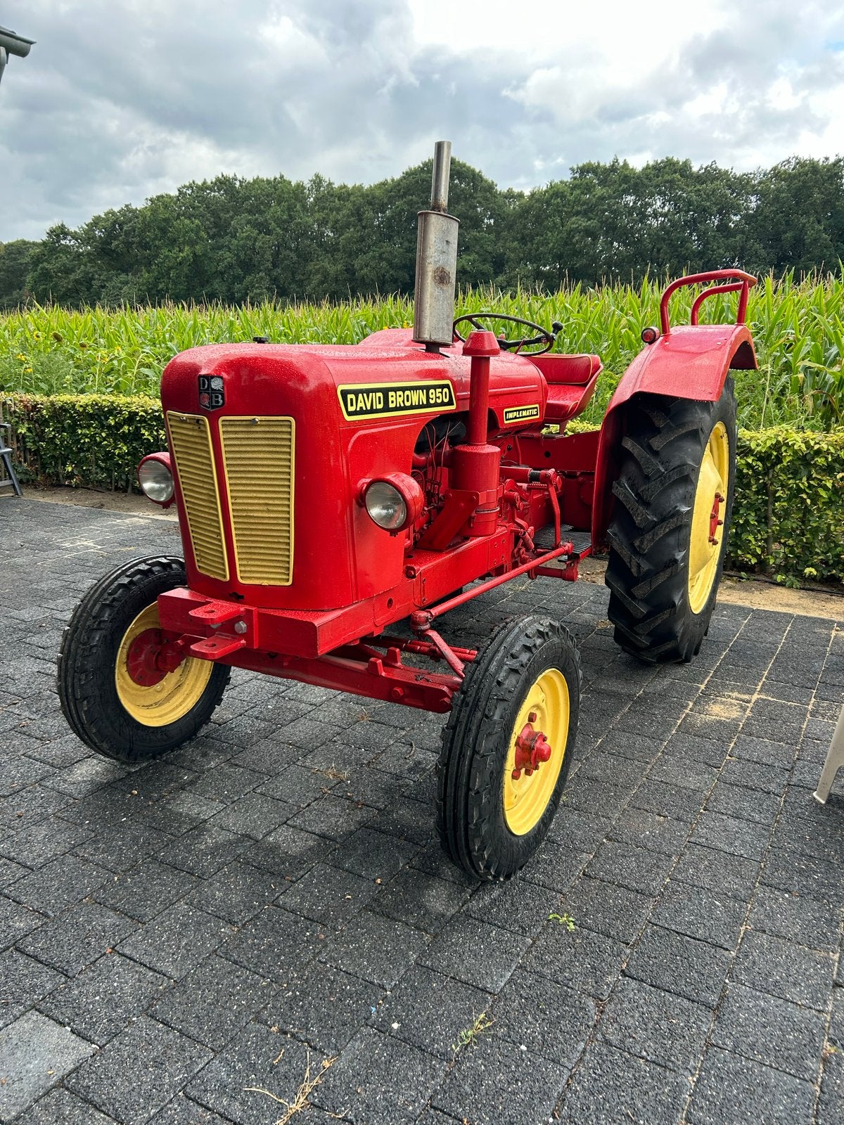 David Brown 950 Oldtimer Tractor - uiterlijk nette tractor, Overige merken, Meer dan 10000, Oldtimer, Ophalen of Verzenden