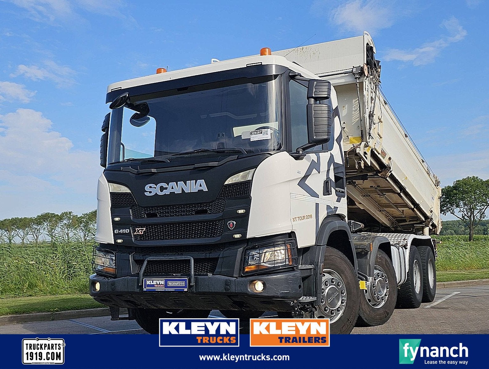 SCANIA G410 steel steel, Automaat, Euro 6, Scania, Wit
