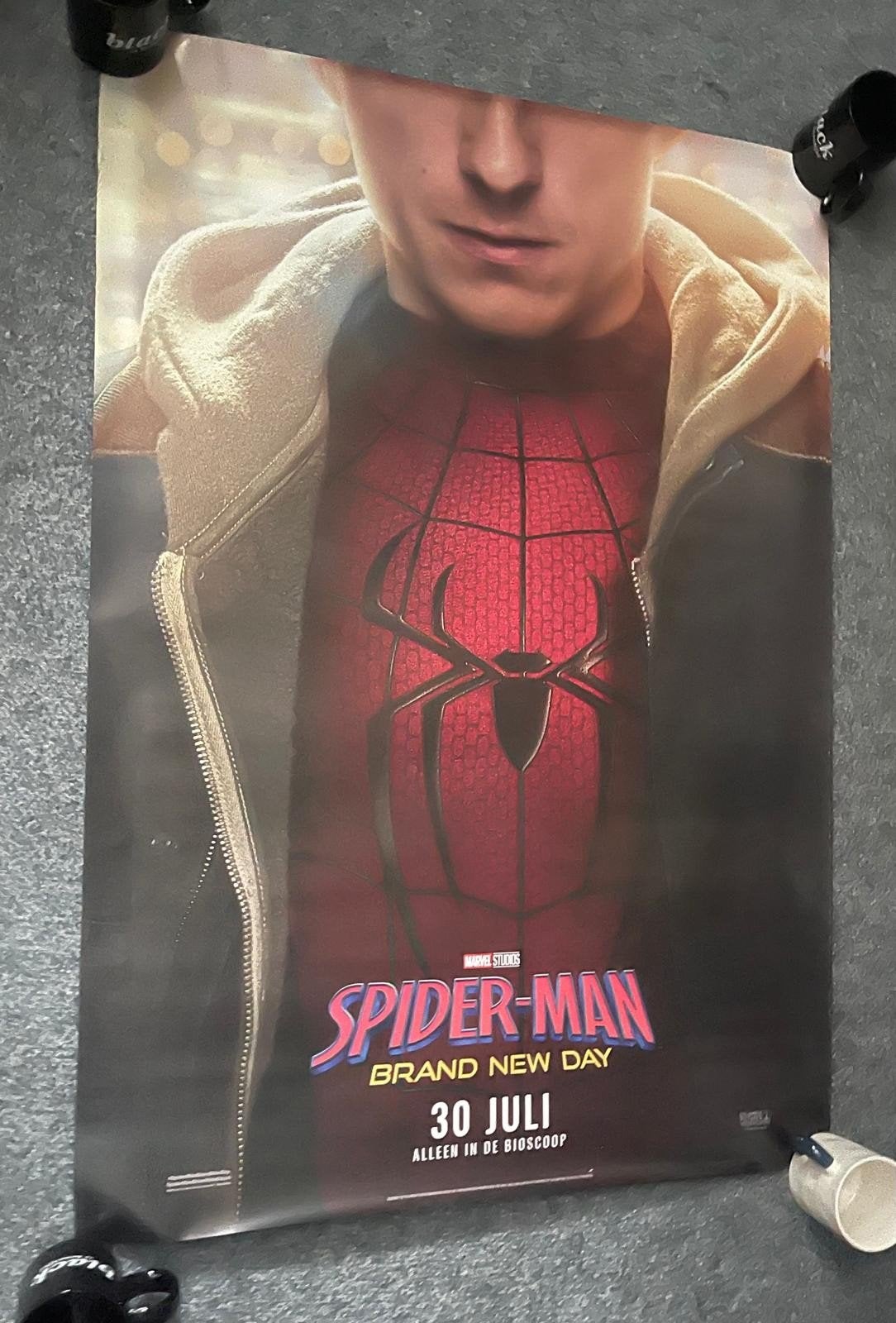 Spider-Man: Brand New Day Bioscoop Poster 100 x 70 cm, Rechthoekig Staand, Deurposter of groter, Ophalen of Verzenden, Zo goed als nieuw
