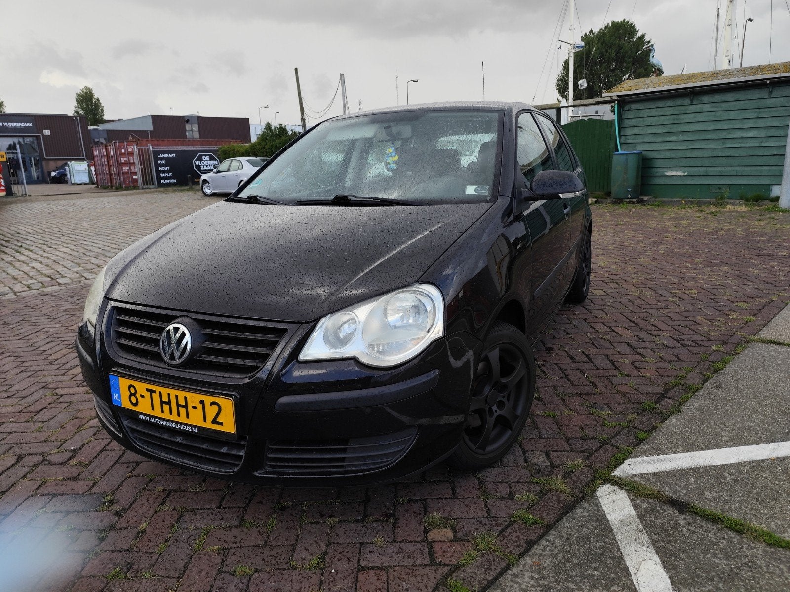 Volkswagen Polo 1.2 2005 Zwart, 1198 cc, Zwart, Bedrijf, 1000 kg