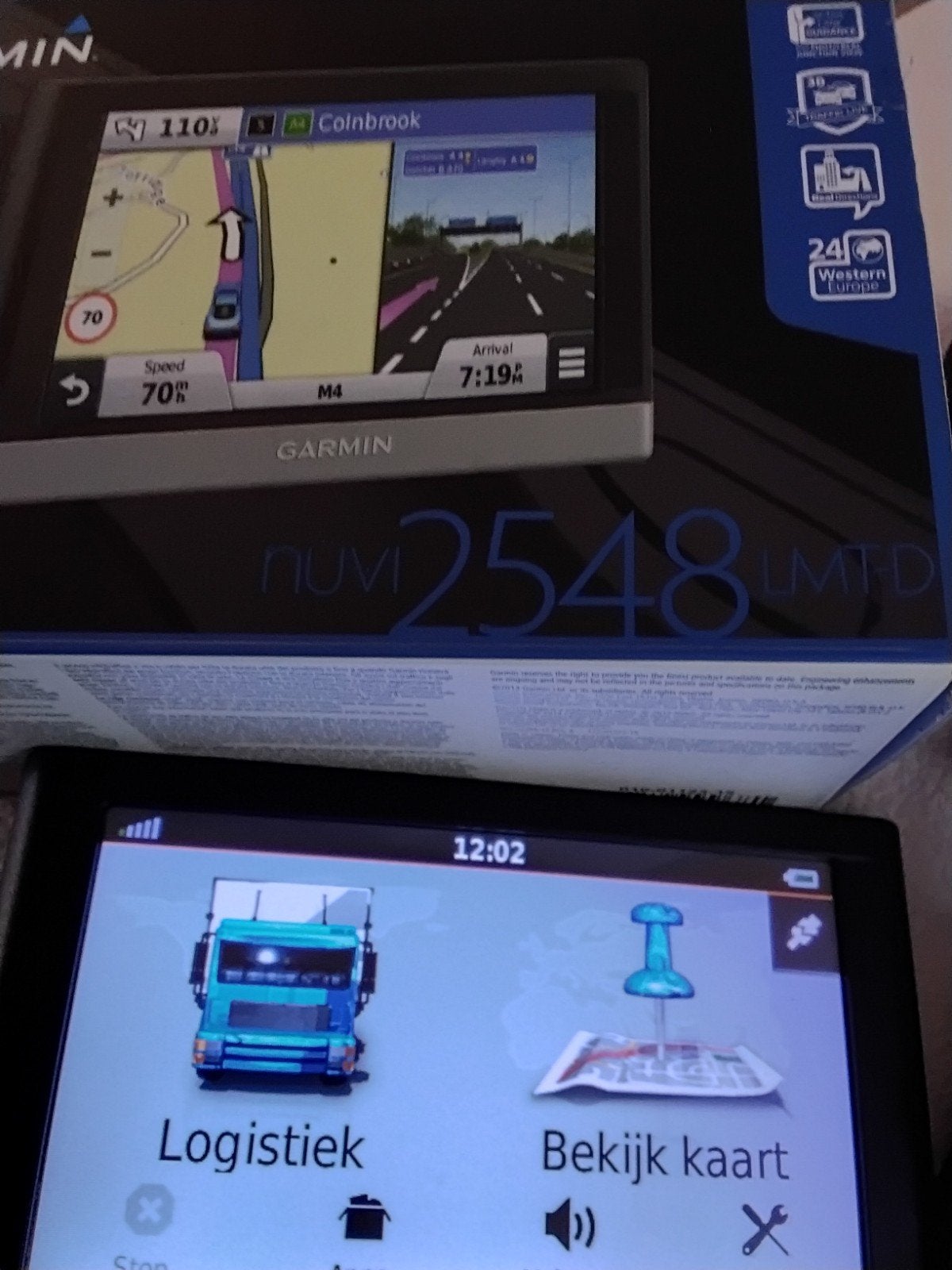 Garmin Nüvi 2548LMT-D Navigatiesysteem, Ophalen, Zo goed als nieuw