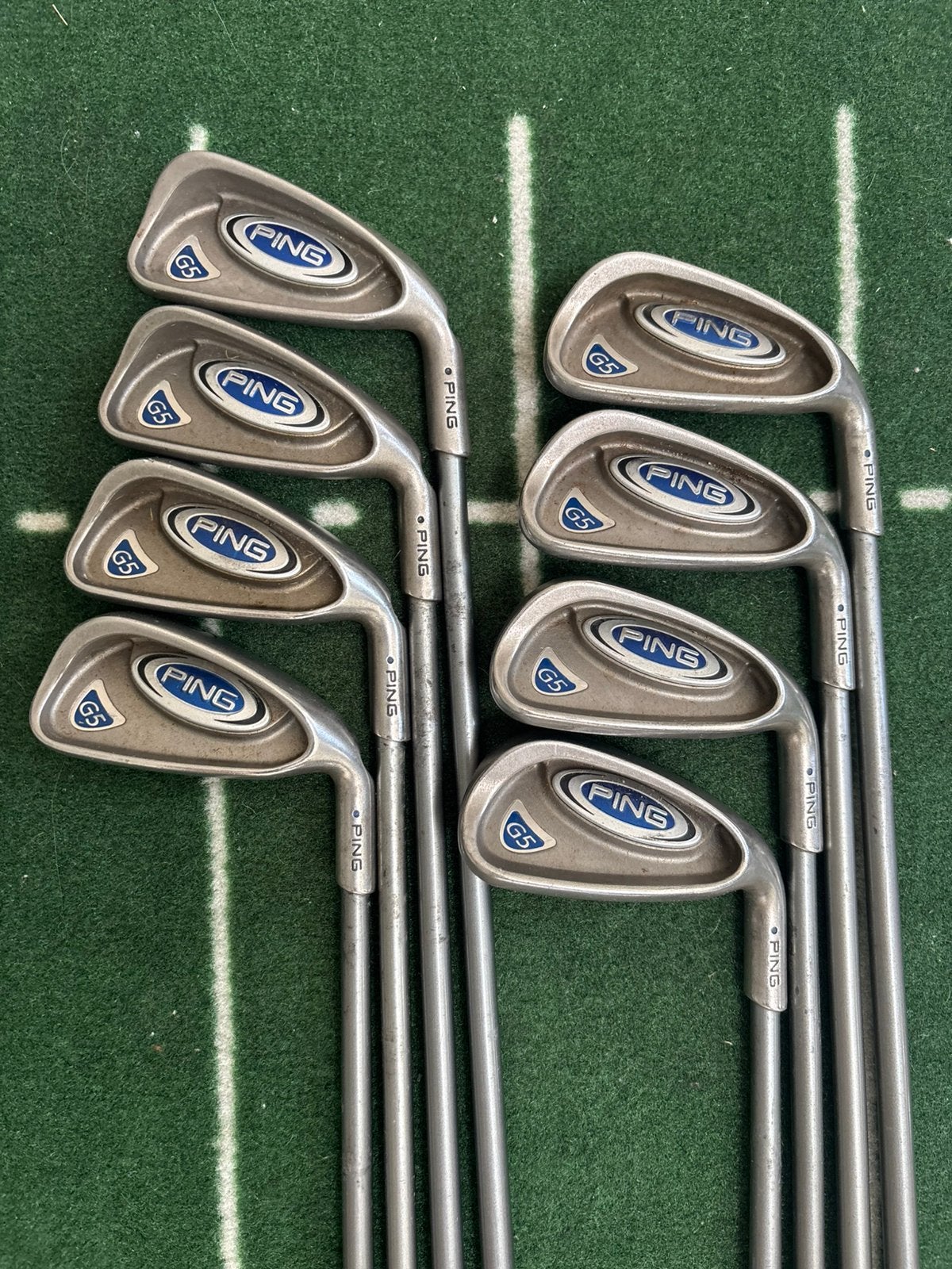 Ping G5 Ijzerset | 3/PW | Blue Dot | R Flex