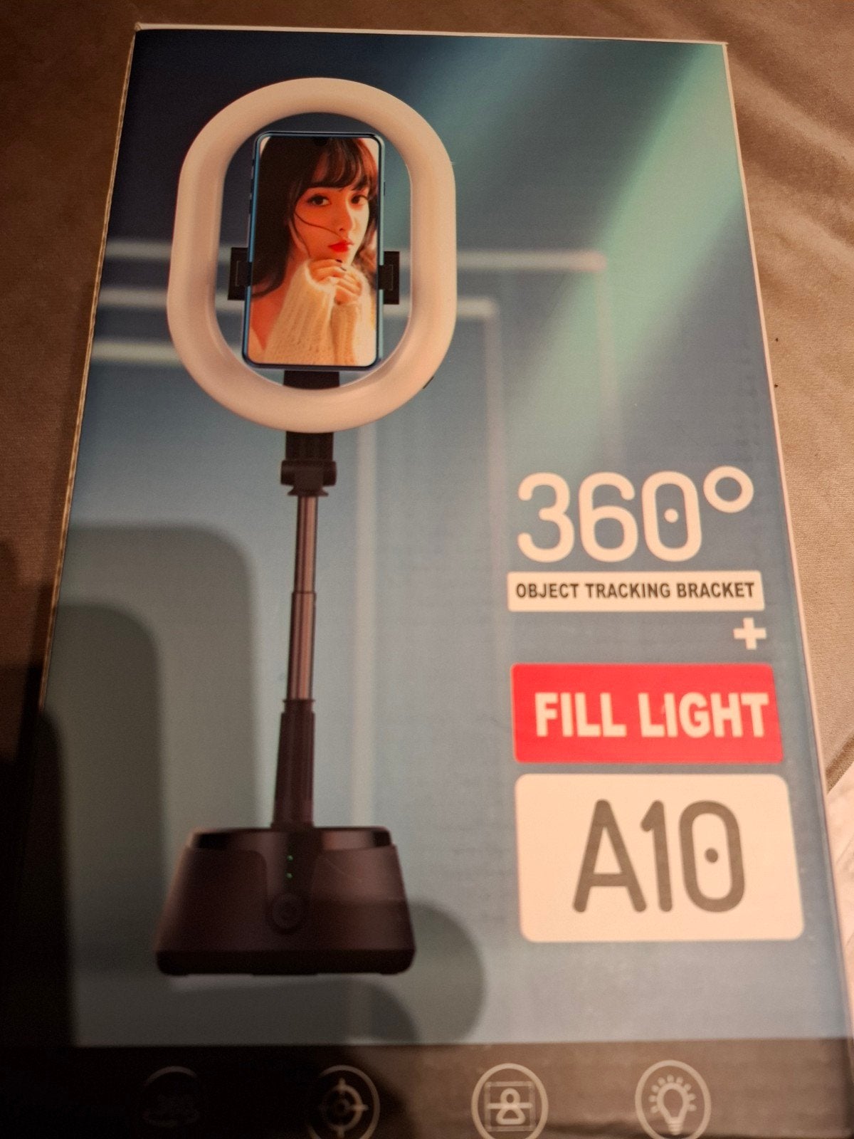 A10 360 Object Tracking Bracket + Fill Light, Overige merken, Belichting, Ophalen of Verzenden, Nieuw