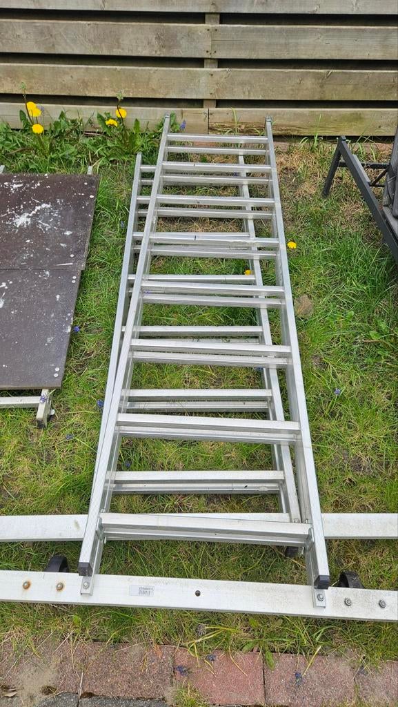 Complete modulaire steiger / ladder Hymer Vario, Ophalen, Gebruikt, Ladder, Opvouwbaar of Inschuifbaar