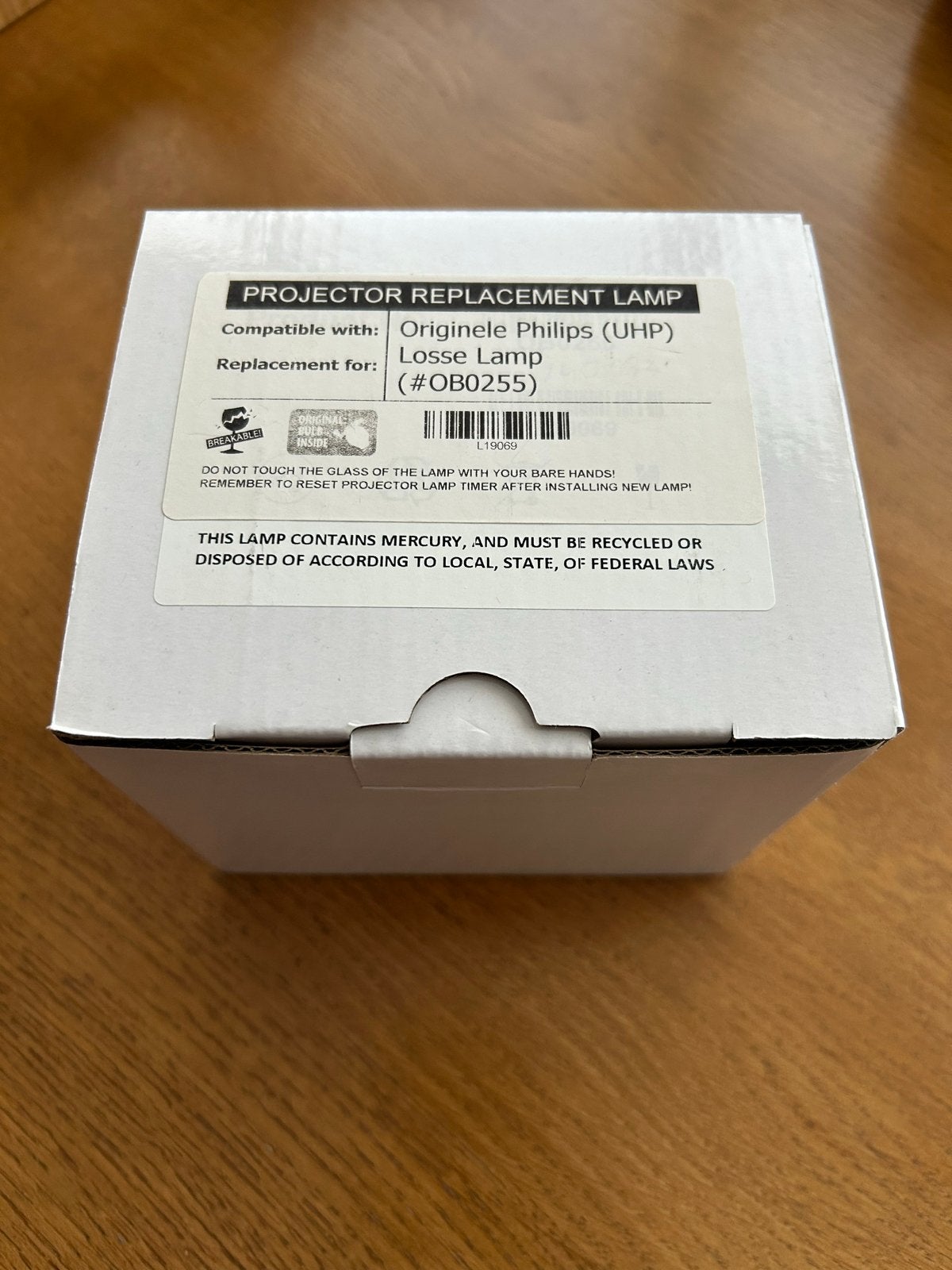 Philips UHP Projector Vervangingslamp (OB0255), Ophalen of Verzenden, Nieuw, Beamerlamp