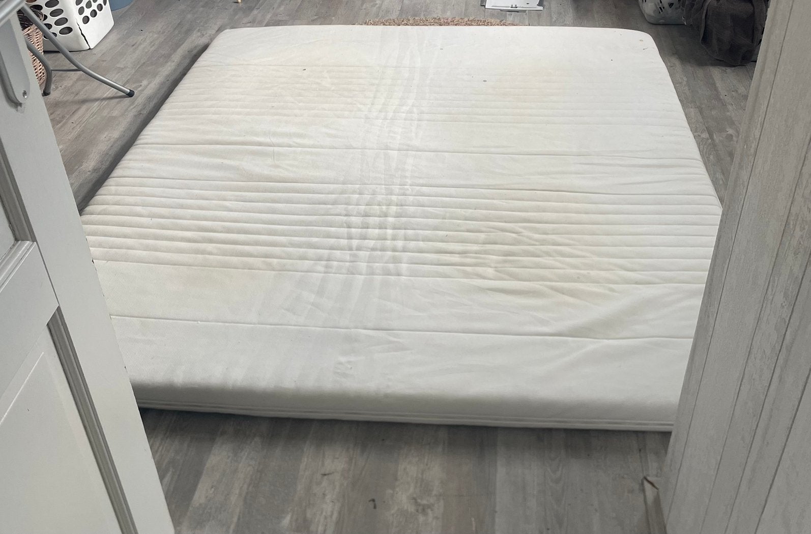 Matras topper 180x200x7 cm, Huis en Inrichting, Slaapkamer | Matrassen en Bedbodems, Ophalen, Gebruikt, Tweepersoons, Matras
