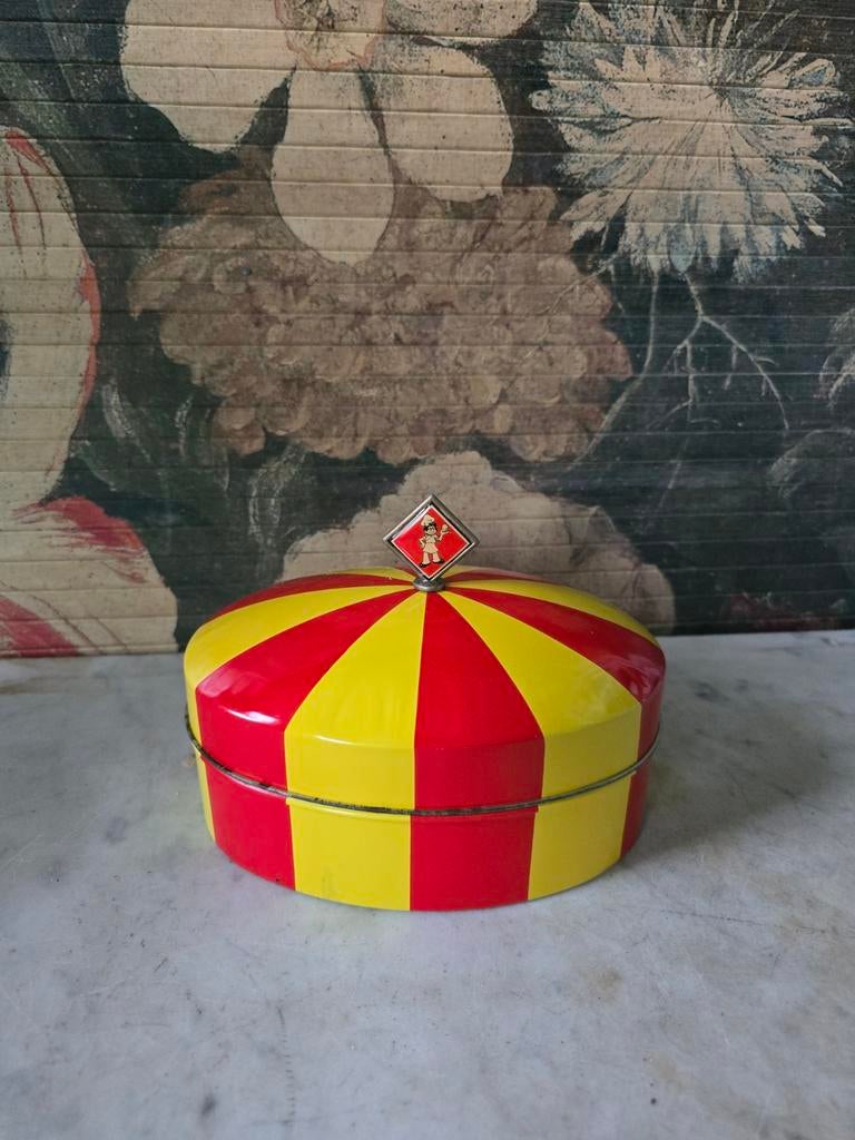 Bolletje koektrommel circus, Ophalen of Verzenden, Gebruikt, Overige