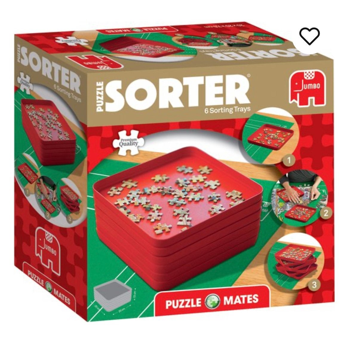 Jumbo sorteerbakjes, Ophalen, Minder dan 500 stukjes, Zo goed als nieuw, Overige typen