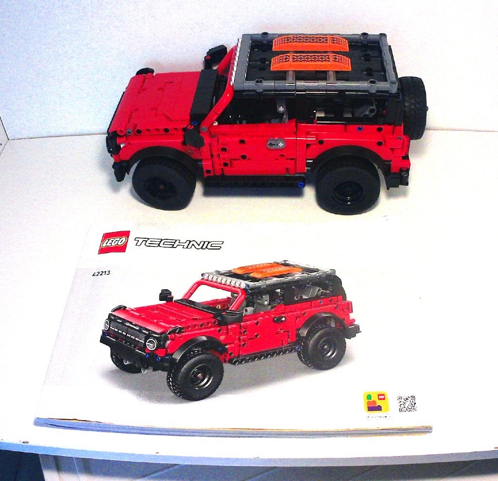lego 42213 Fort Bronco, Kinderen en Baby's, Speelgoed | Duplo en Lego, Lego, Ophalen of Verzenden, Zo goed als nieuw, Complete set