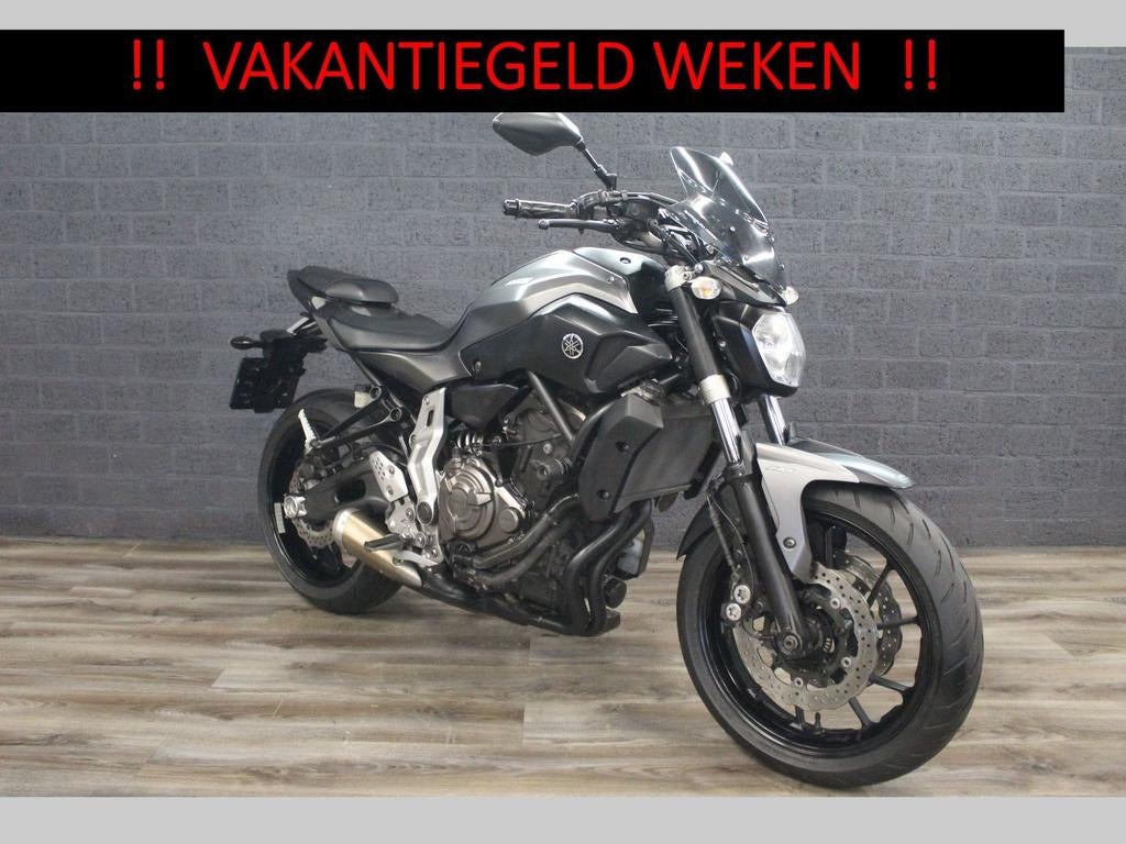YAMAHA MT 07 ABS (bj 2016) 34,495 km 35KW A2 mogelijk, 2 cilinders, Bedrijf, Onbekend, YAMAHA
