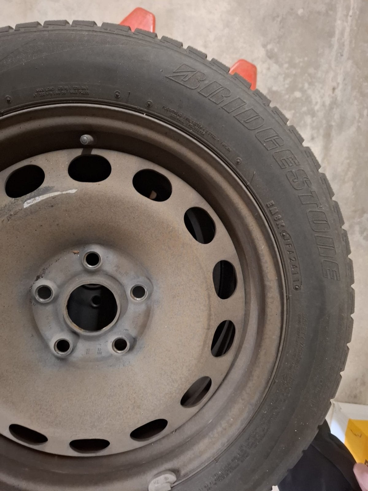 Winterbanden met velgen voor Skoda Octavia 5x112, Auto-onderdelen, Ophalen, Gebruikt, 16 inch, Banden en Velgen