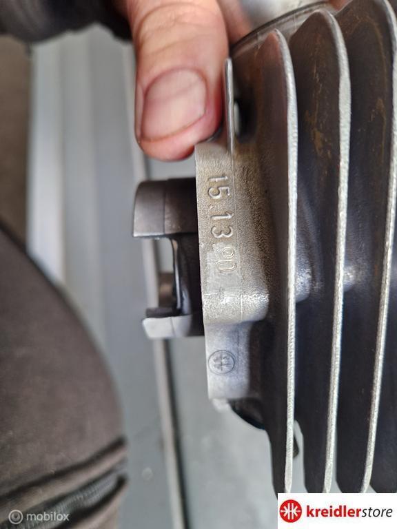 Kreidler Mahle cilinder 2 pk geforceerde koeling 15-23-90, Gebruikt, Kreidler, Ophalen of Verzenden, Kreidler