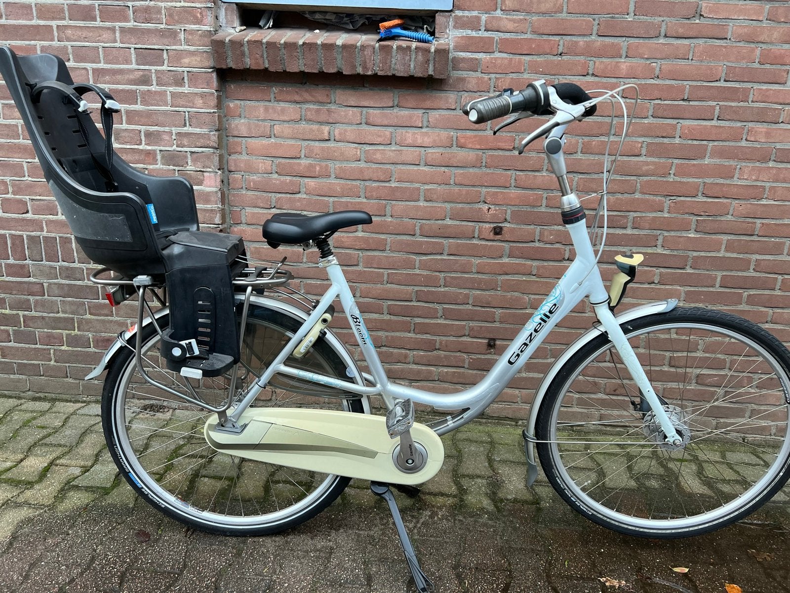 zeer nette gazelle bloom moederfiets damesfiets fiets, Fietsen en Brommers, Fietsen | Dames | Moederfietsen, Ophalen, Gebruikt