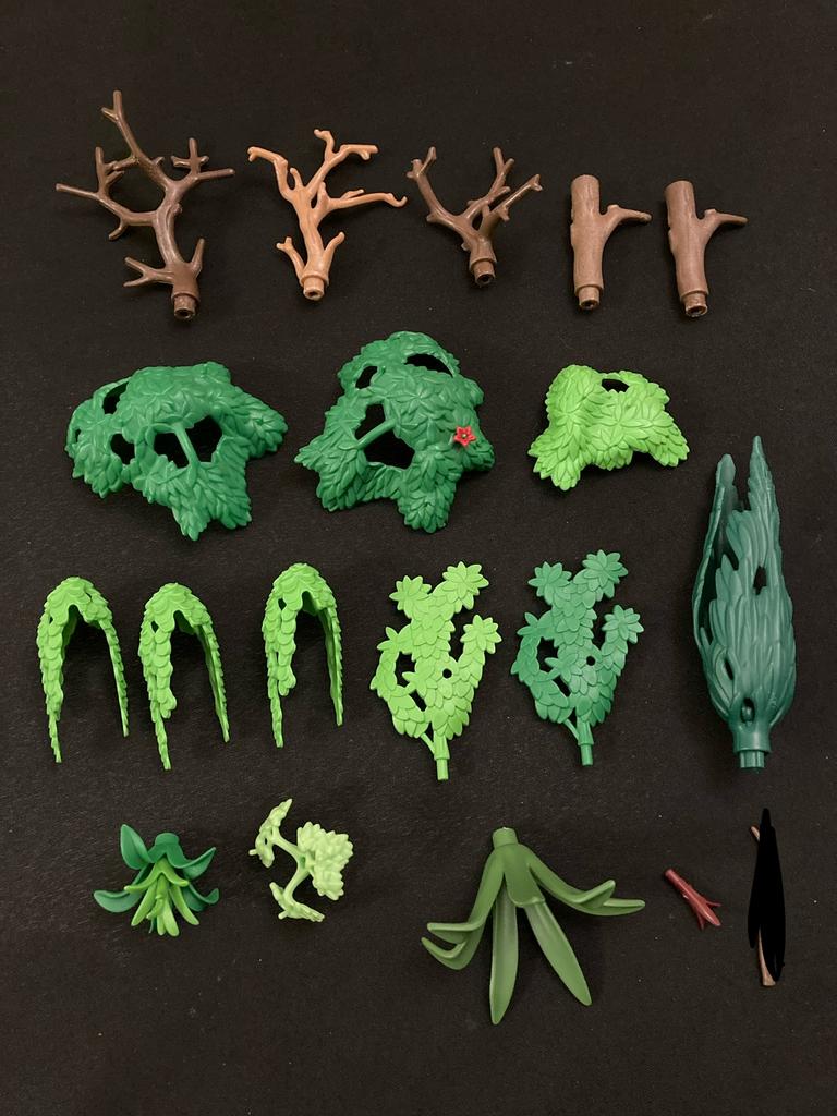 Playmobil takken, groen ed…, Ophalen of Verzenden, Zo goed als nieuw
