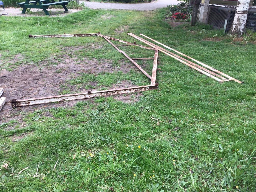 Spanten, Doe-het-zelf en Verbouw, Steigers, Ophalen, Gebruikt, Overige typen, 2 tot 5 meter