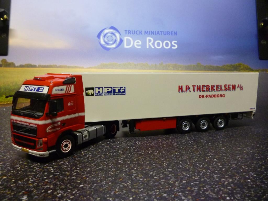 WSI Volvo FH3 H.P. Therkelsen, Hobby en Vrije tijd, Modelauto's | 1:50, Nieuw, Bus of Vrachtwagen, Wsi, Ophalen of Verzenden