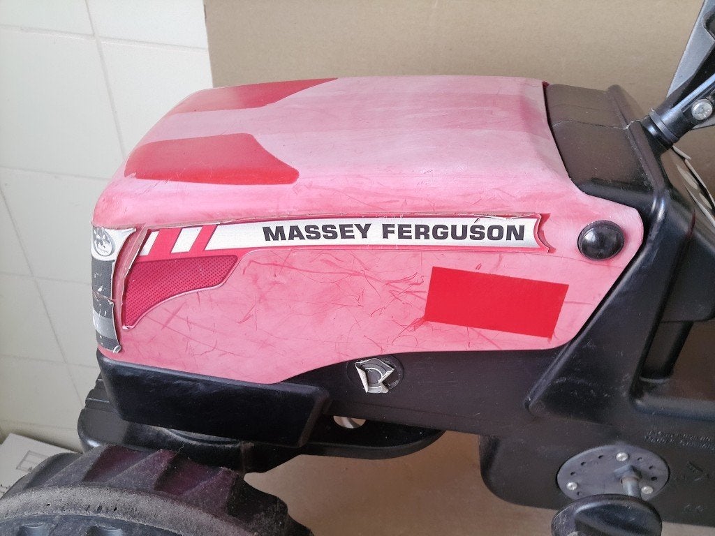 Rolly Toys Massey Ferguson tractor traptractor traptrekker, Overige merken, Gebruikt, Onbekend, Ophalen of Verzenden