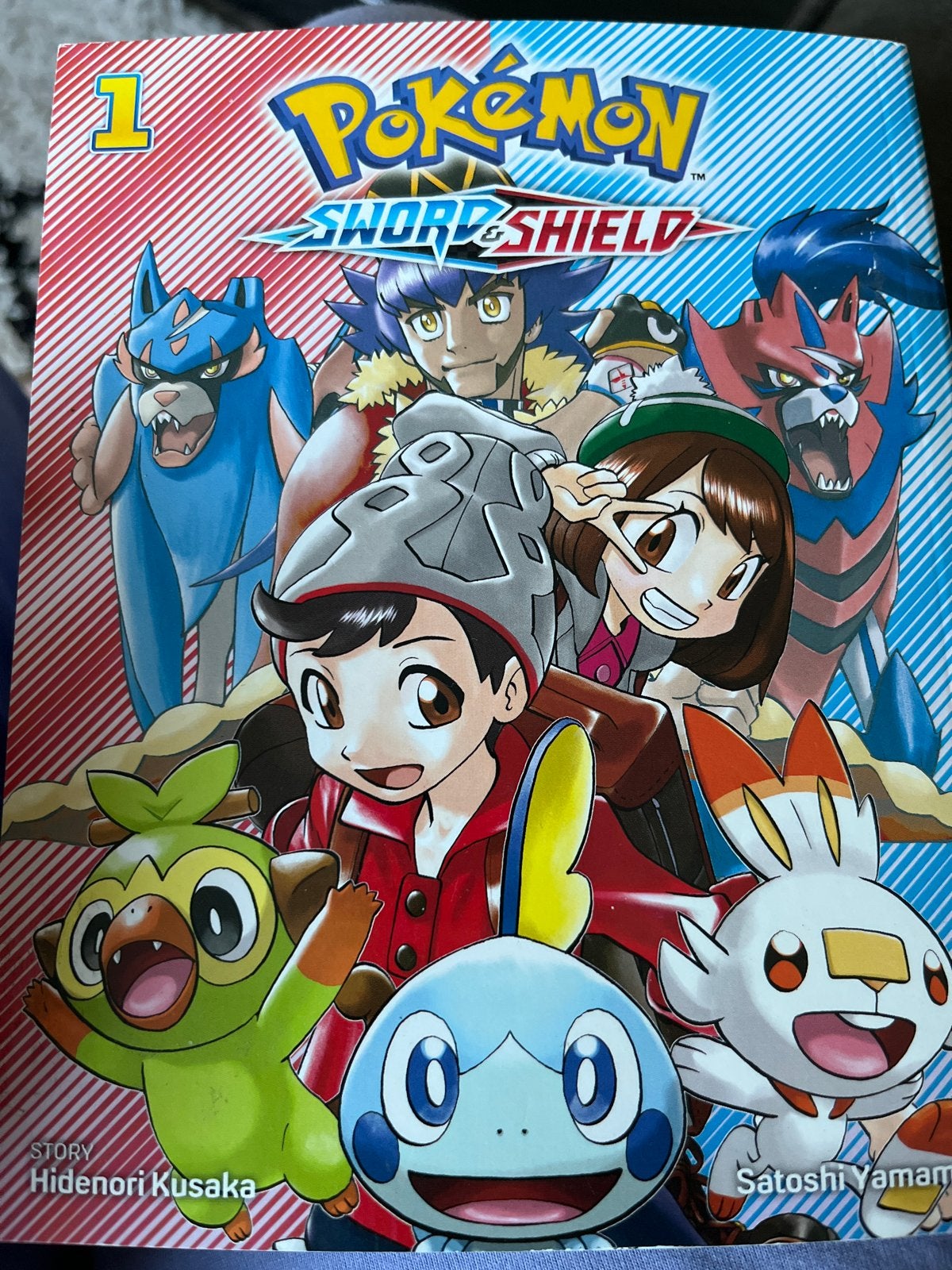 Pokémon Sword & Shield Manga Deel 1 - Zo goed als nieuw, Boeken, Eén stripboek, Ophalen of Verzenden, Zo goed als nieuw
