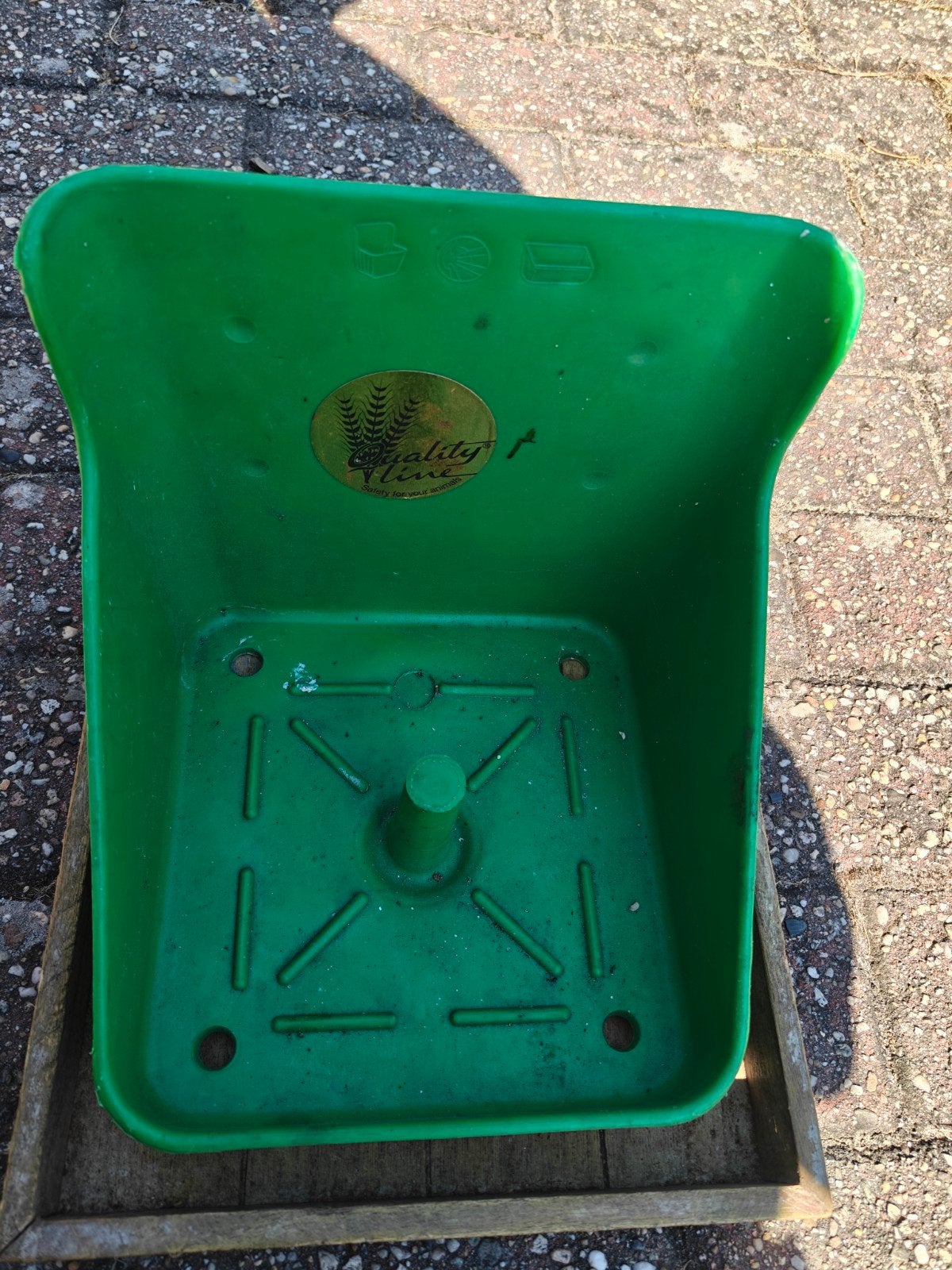 liksteenhouder 10 kg, Ophalen, Zo goed als nieuw