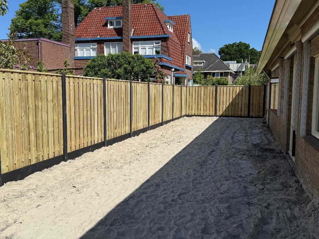 Hout-beton schuttingen, Gratis offerte!, Ophalen, 1 tot 2 meter, Niet van toepassing, Minder dan 3 meter
