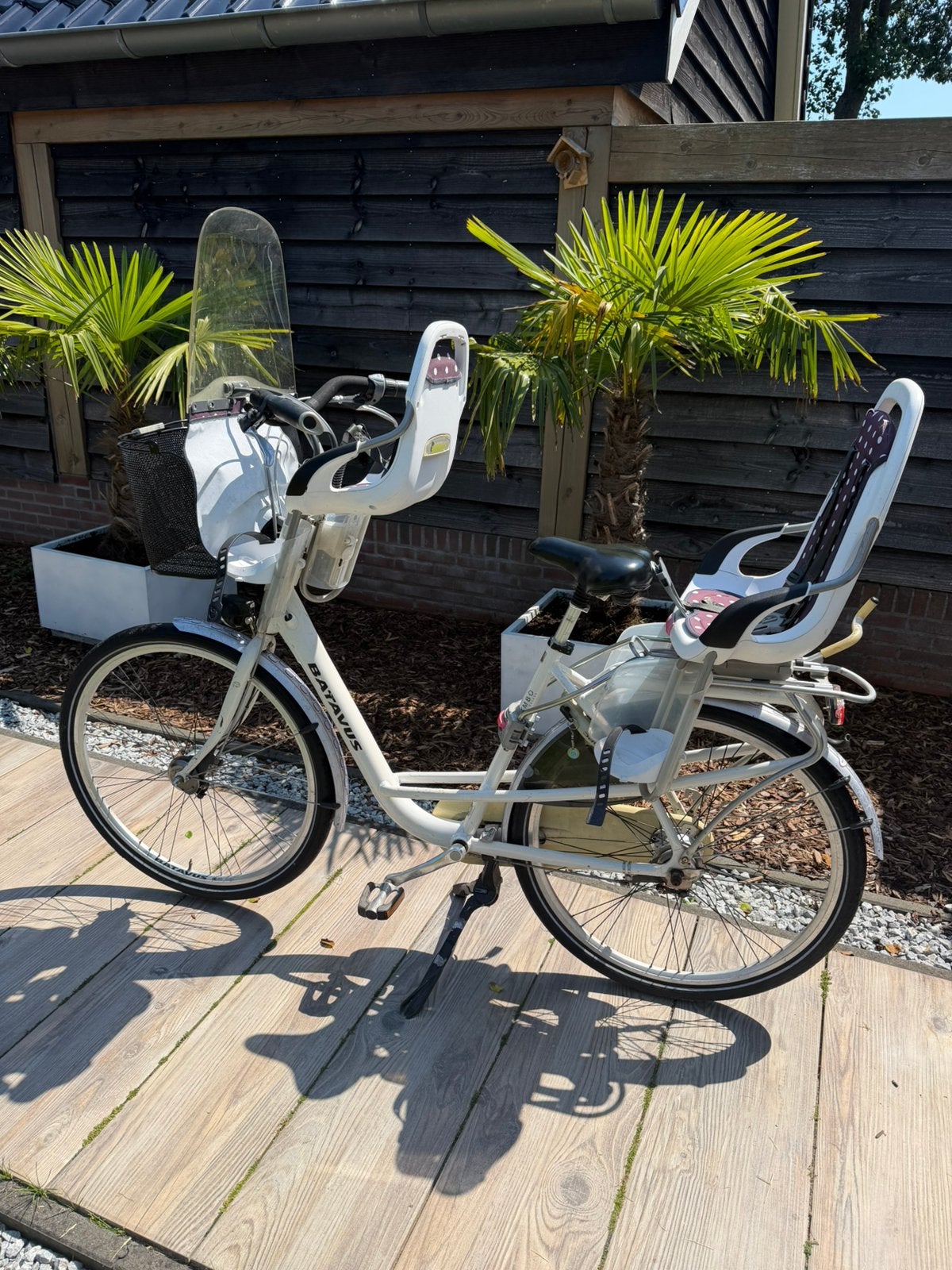 Batavus mama fiets, Ophalen, 2 zitjes, Versnellingen, Batavus