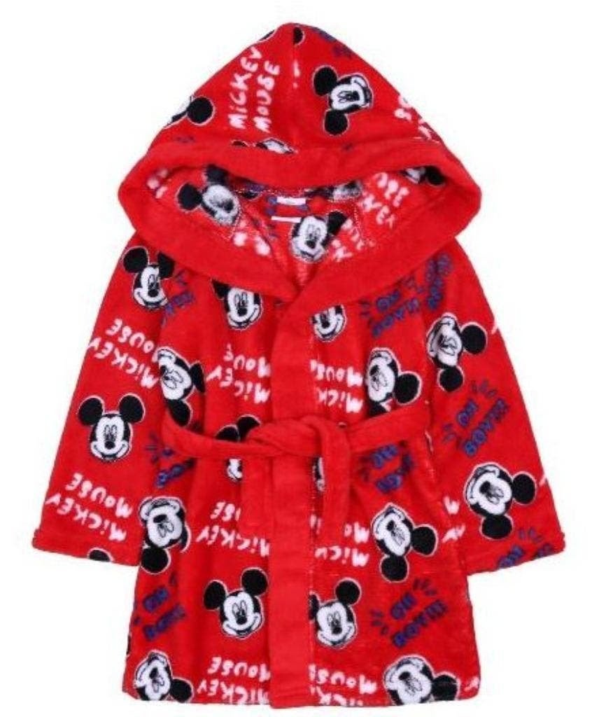 Mickey Mouse fleece Badjas  - Maat 92/98 - 116/128, Nacht- of Onderkleding, Nieuw, Ophalen of Verzenden, Mickey Mouse