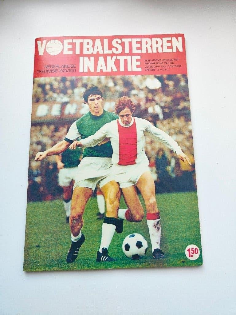 Voetbalsterren in akte Eredivisie seizoen 1970-1971 COMPLEET, Verzenden, Zo goed als nieuw, Overige binnenlandse clubs, Overige typen