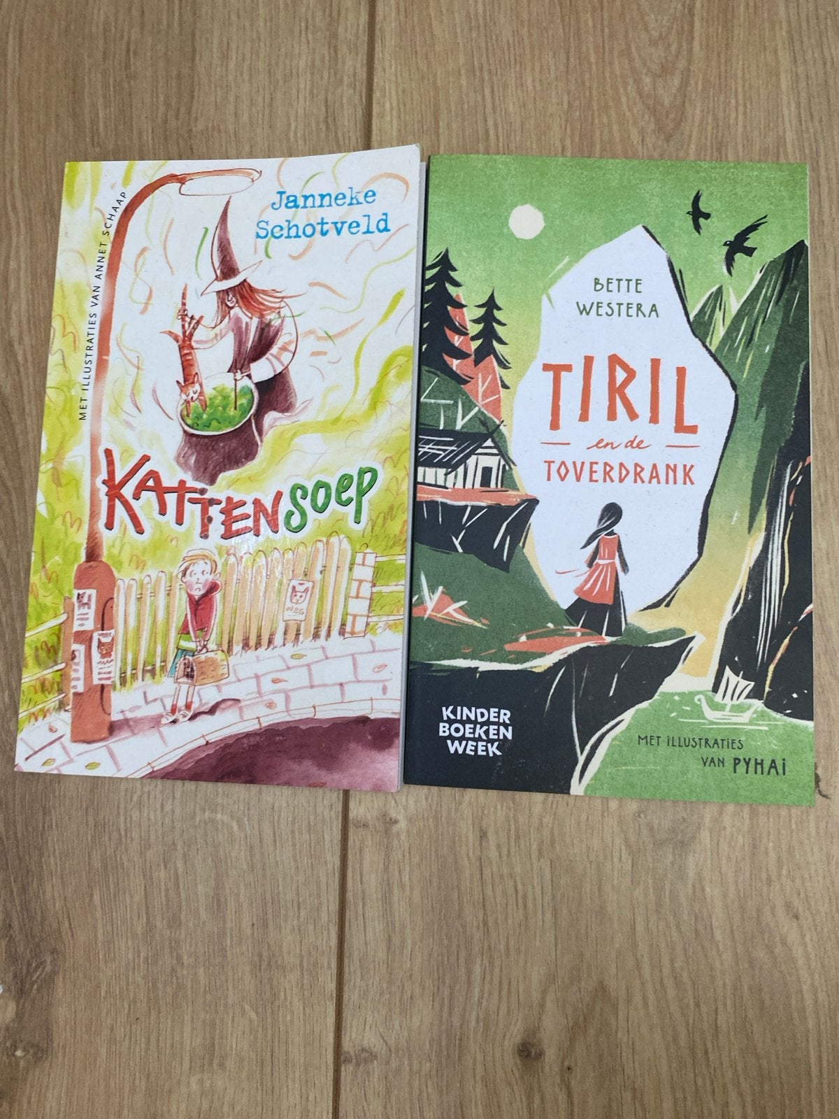 Kinderboeken: Kattensoep en Tiril en de Toverdrank, Ophalen, Gelezen, Fictie algemeen
