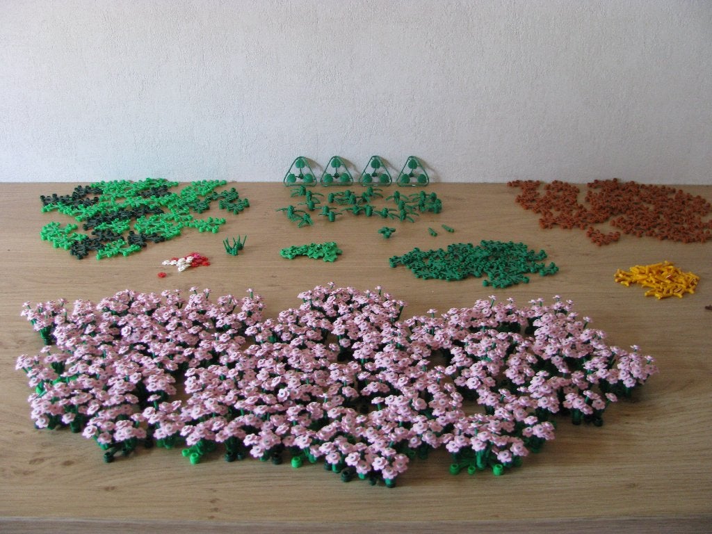Lego Bloemen En Planten En Blaadjes, Kinderen en Baby's, Speelgoed | Duplo en Lego, Ophalen, Zo goed als nieuw, Lego