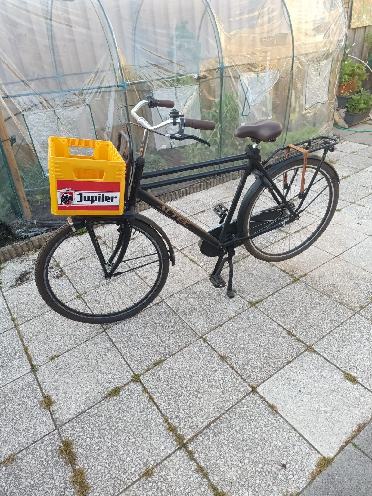 Altec Urban transportfiets met krat, Terugtraprem, Gebruikt, Versnellingen, Ophalen