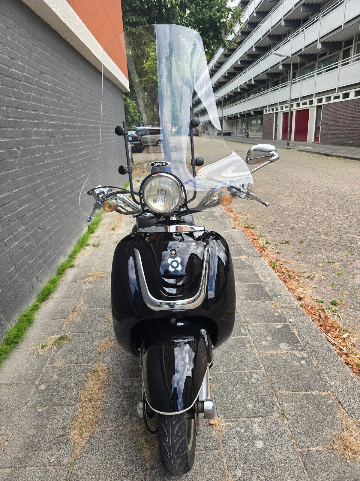 AGM Retro Scooter - Volledig Onderhouden & Klaar voor Rit!, Ophalen, Gebruikt, AGM, Benzine