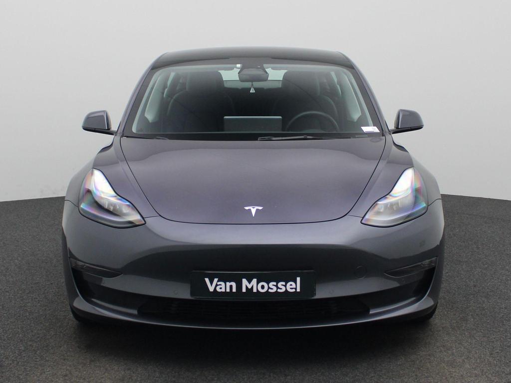Tesla Model 3 Long Range AWD | PANORAMADAK | 360 CAMERA | ST, Auto's, Tesla, Automaat, 12 maanden, Stof, Gebruikt