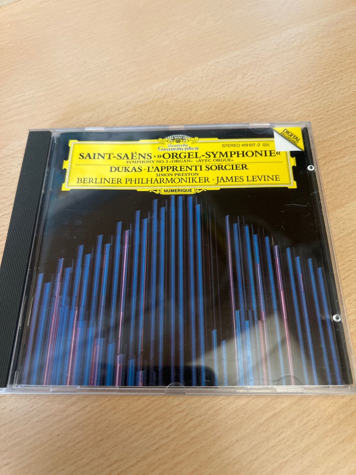 Saint-Saëns: Orgelsymfonie & Dukas: L'Apprenti Sorcier CD, Gebruikt, Saint-Saëns, Ophalen of Verzenden, Romantiek
