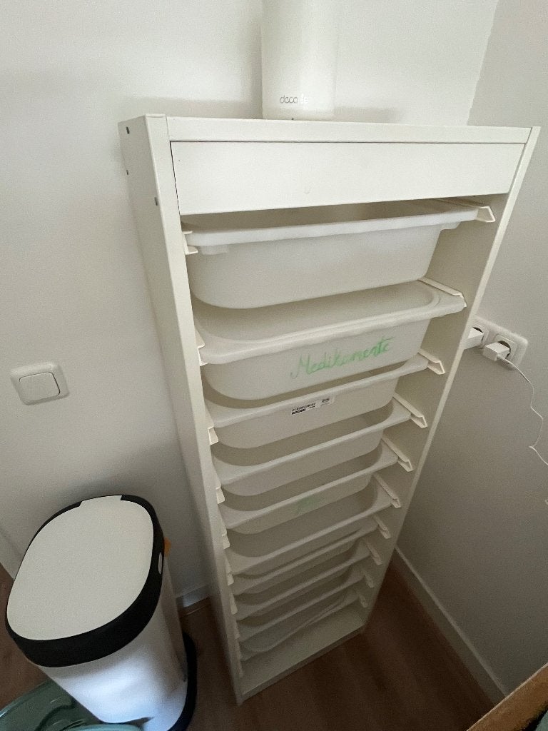 Ikea Trofast wit, Ophalen, Gebruikt, 105 cm of meer, Minder dan 50 cm