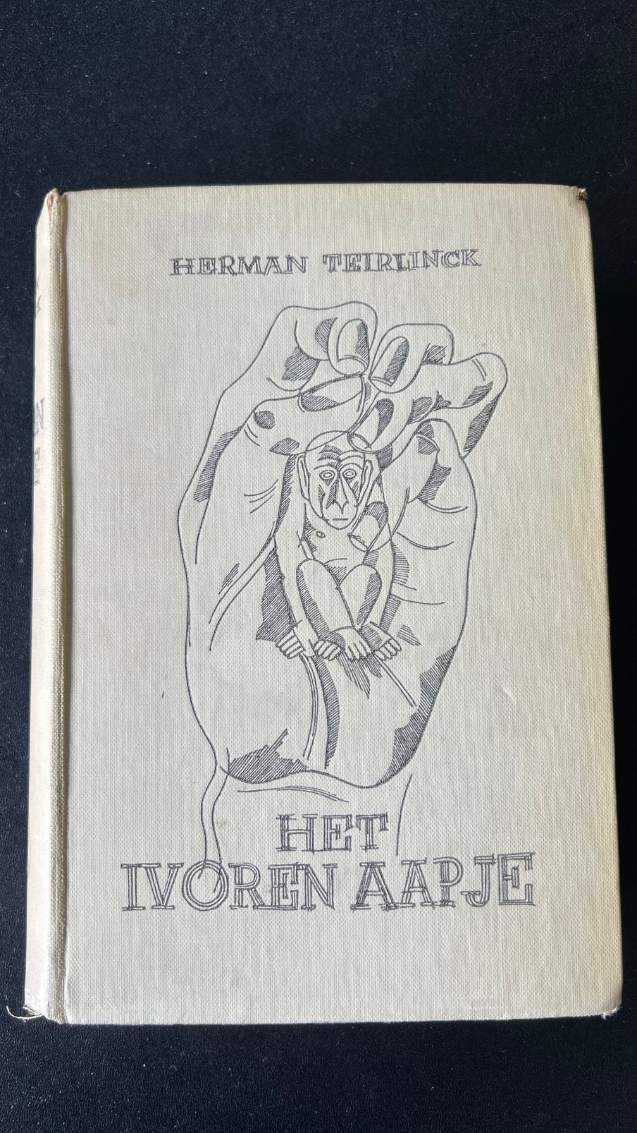 Boek Het Ivoren Aapje -Herman Teirlinck 1935, Boeken, Ophalen of Verzenden, Gelezen, Nederland