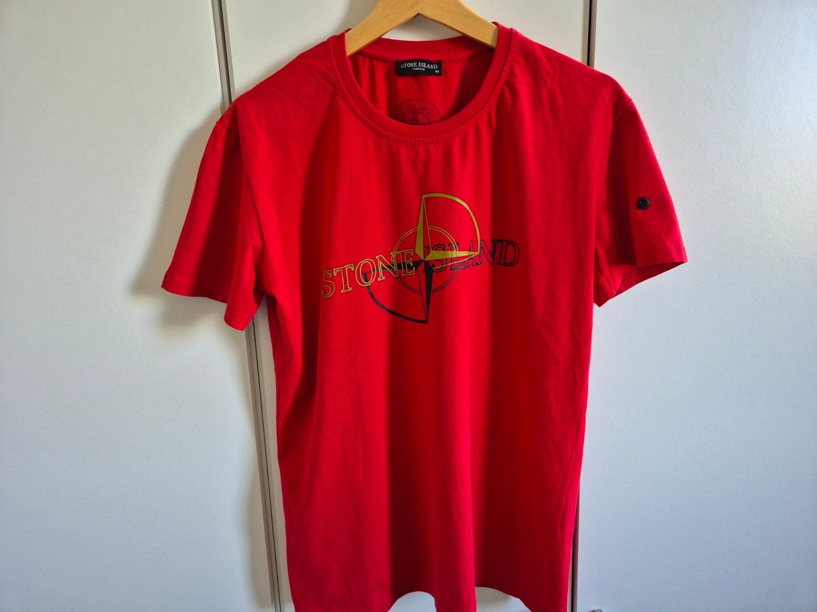 Stone island M, Maat 48/50 (M), Ophalen of Verzenden, Rood, Stone Island