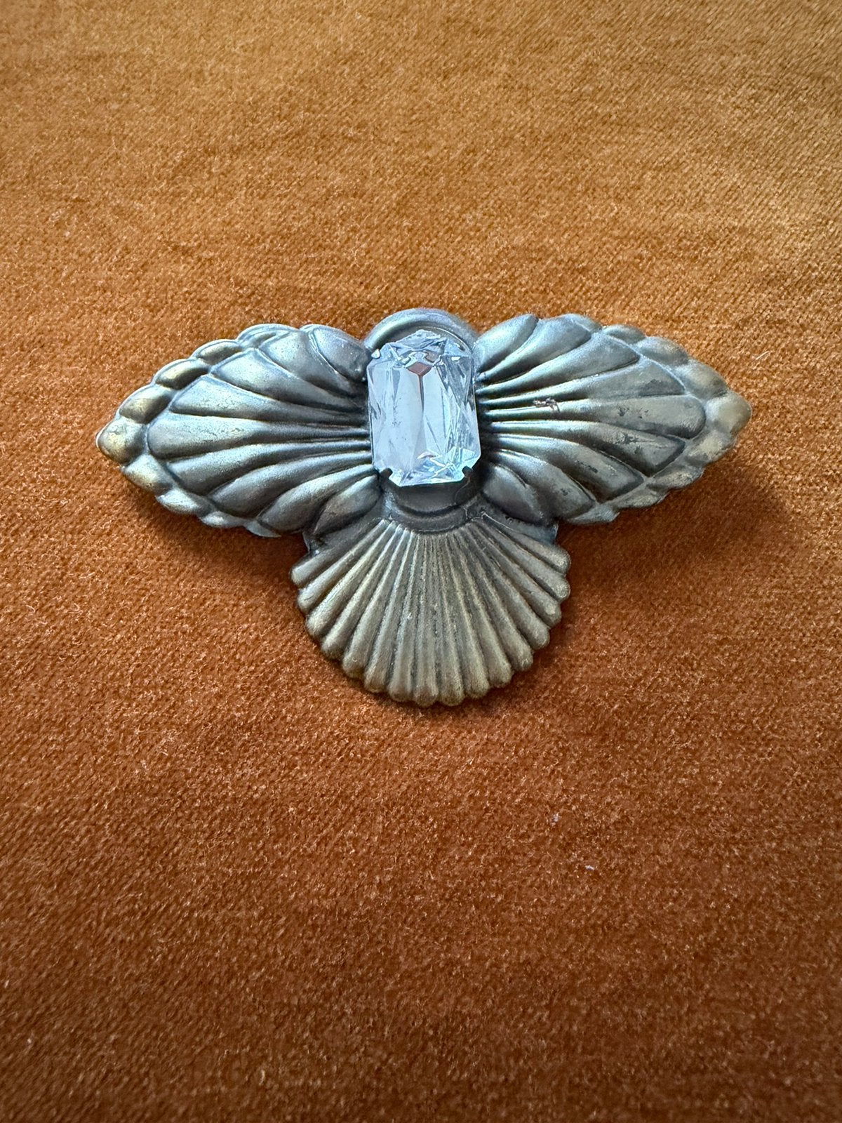 Vintage art deco broche 5 cm, Ophalen of Verzenden, Zo goed als nieuw, Overige materialen